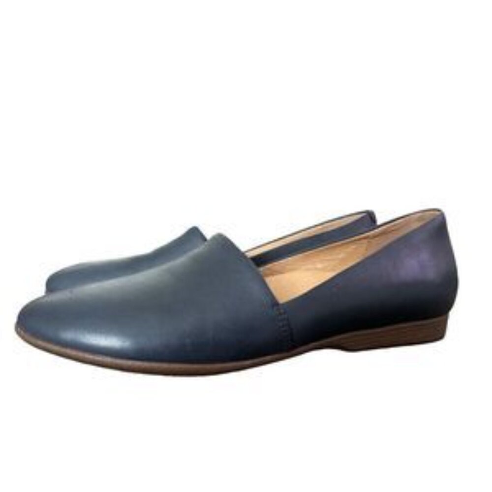 Dansko Larisa Navy Milled Nappa Flat - Picture 13 of 16
